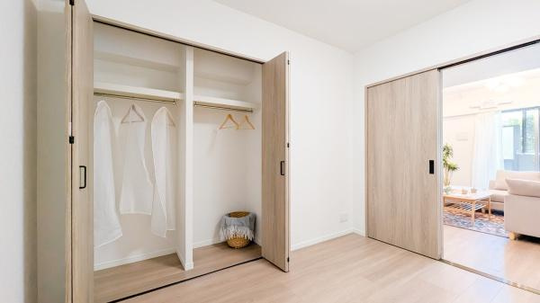 グランシーナ東寺尾の収納|クローゼットもあるので収納にも困りません！
荷物が多い方にも安心です。