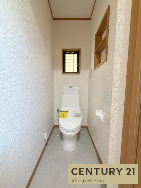 大正区小林東３丁目中古戸建のトイレ|ウォシュレット付きトイレ！