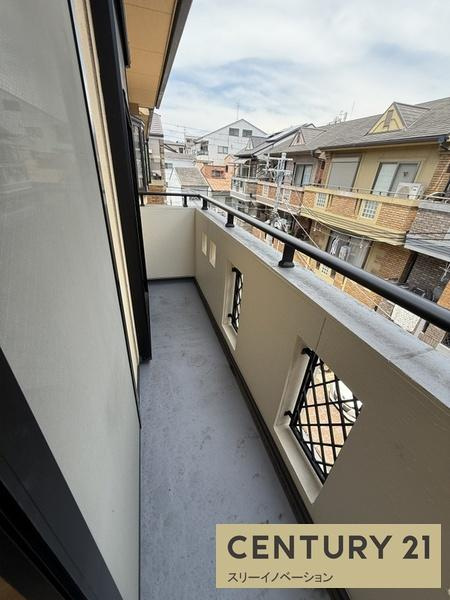 大正区小林東３丁目中古戸建のバルコニー|３階のバルコニー！