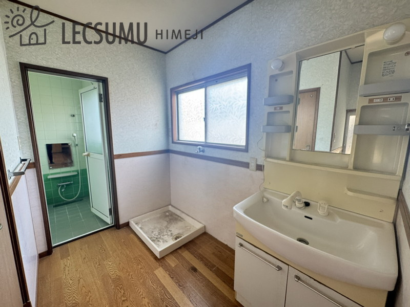姫路市家島町真浦/中古戸建の独立洗面台