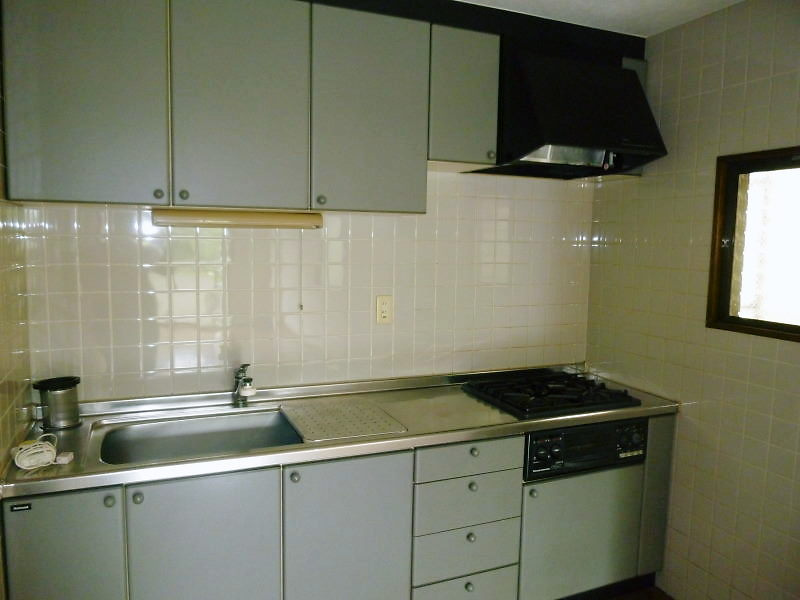 植田山住宅Ｂ棟のキッチン