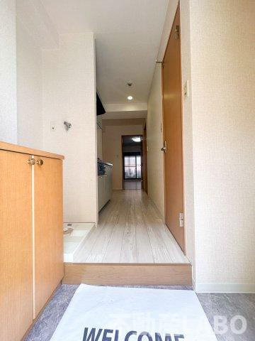 エルロード住吉7号館の玄関