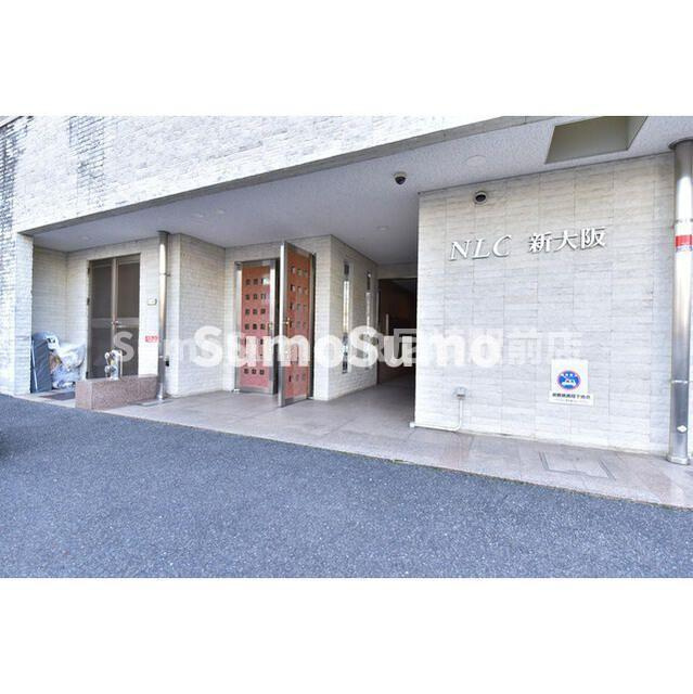 NLC新大阪のエントランス|清潔なエントランスです