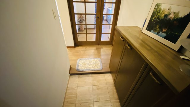 浅間ハイランドパーク プルミエールC棟1階 2LDK サウナ付きの玄関