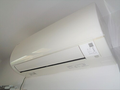 【設備】 | カルトゥーシュ芦花 | エアコン　※2019年7月撮影