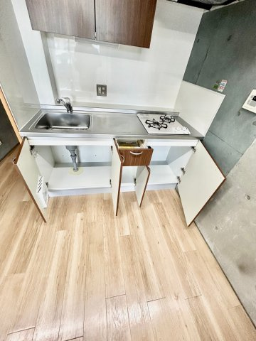 STADIONのキッチン|キッチン下収納