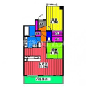 【間取り】 | モントーレ竹下ステーションタワーの間取り