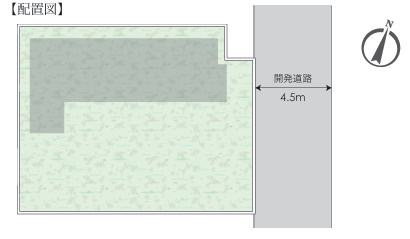 小田原市堀之内　新築戸建の区画図