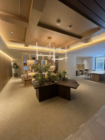 パークアクシス文京本郷のエントランス