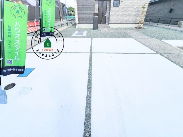 菊池郡大津町室第1-3棟（4号棟）の駐車場|駐車場になります。