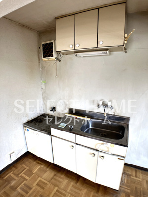 【キッチン】 | コーポヒロモト | お料理しやすいキッチンです