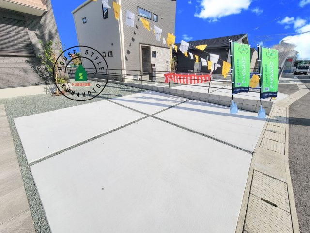 菊池郡大津町室第1-3棟（5号棟）の駐車場|駐車場になります。