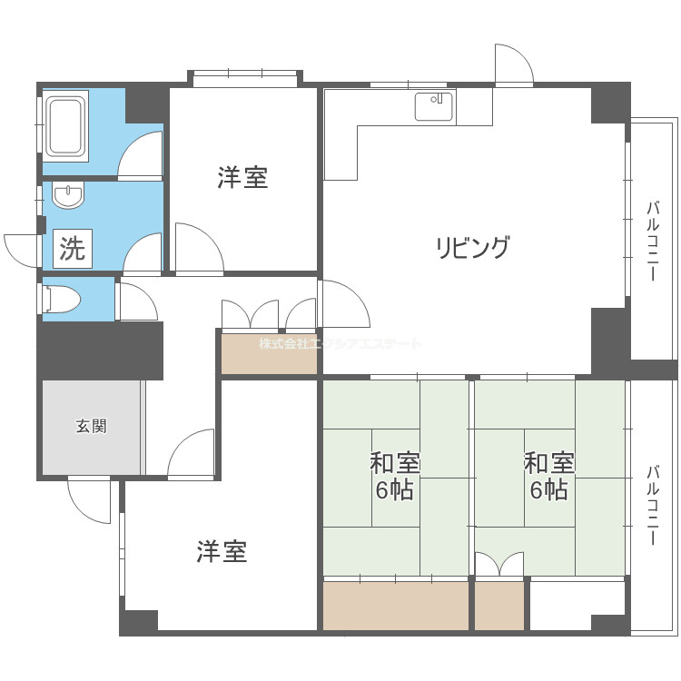 コーポエクセルⅠの間取り