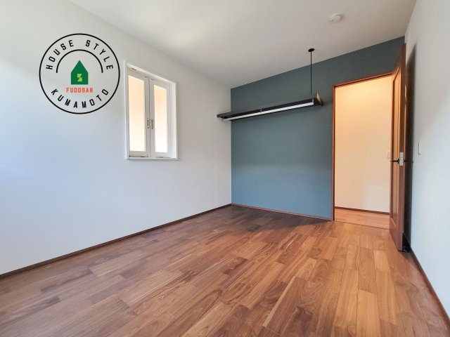 菊池郡大津町室第1-3棟（6号棟）の洋室|採光良好な洋室は全居室、複層ガラスの遮熱効果と断熱効果で、一年中快適に過ごせます。