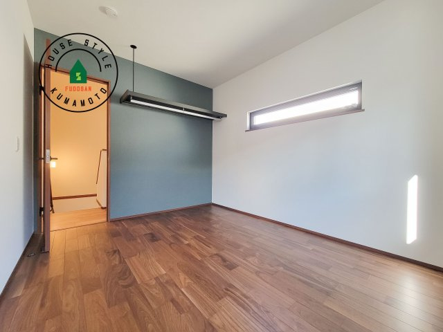 菊池郡大津町室第1-3棟（6号棟）の内観：施工例|穏やかな光が差し込む室内には、穏やかな時間が流れます。