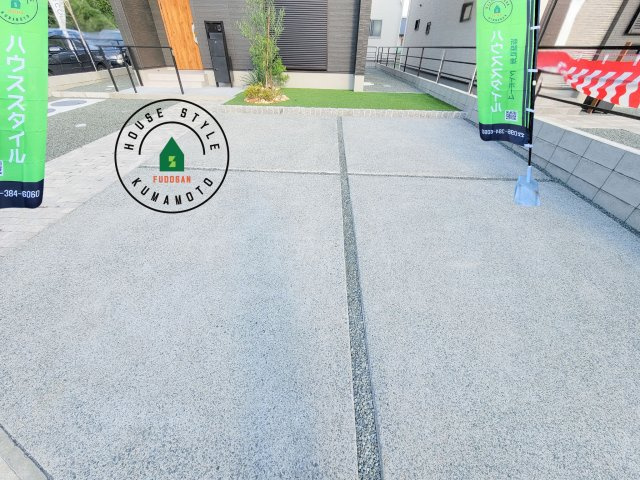 菊池郡大津町室第1-3棟（6号棟）の駐車場|駐車場になります。