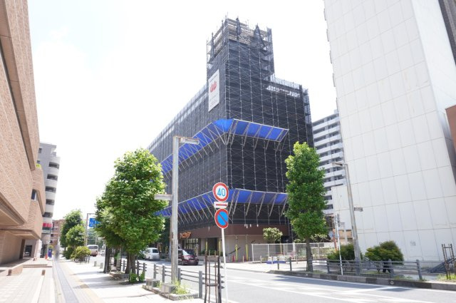 ライオンズマンション谷塚駅前の外観