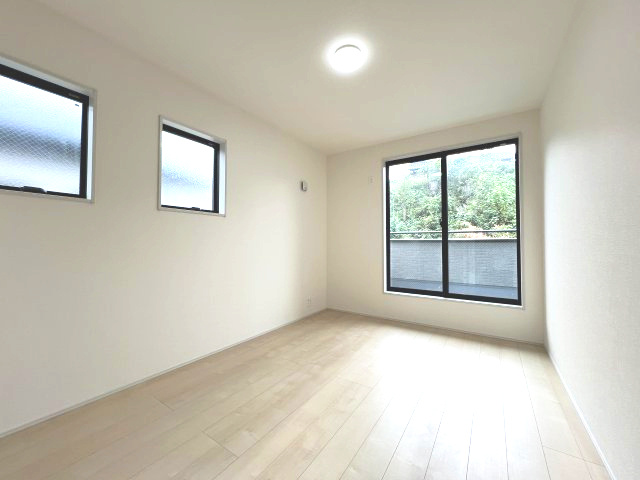 青梅市長淵３丁目　新築戸建全7棟の洋室|【洋室2】6.75帖
