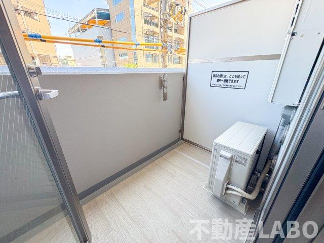 エスリード弁天町NORTH RESIDENCEのバルコニー