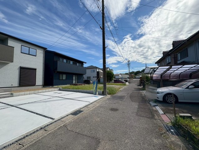 リーブルガーデン　江南市小脇町3期　全1区画分譲の前面道路含む現地写真|■前面道路　■ヤマダ不動産　株式会社リライフ　
■夢のマイホーム購入をフルサポートします！