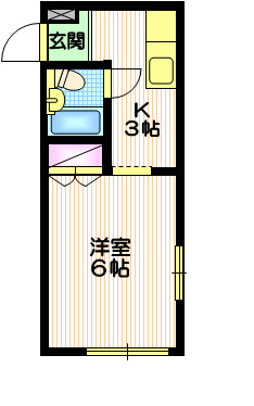 プルミエ駒沢Ｂの間取り