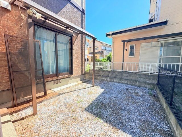 久留米市三潴町西牟田中古戸建の庭