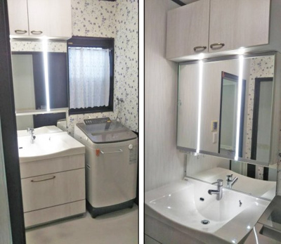 【洗面所】 | 鈴鹿市平田２丁目 | １階洗面