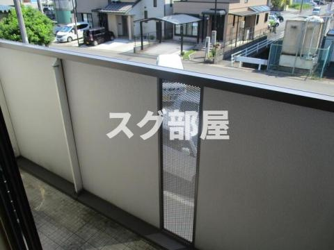 テンゲルハイツのバルコニー