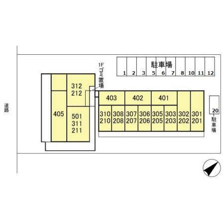 エルピスの区画図