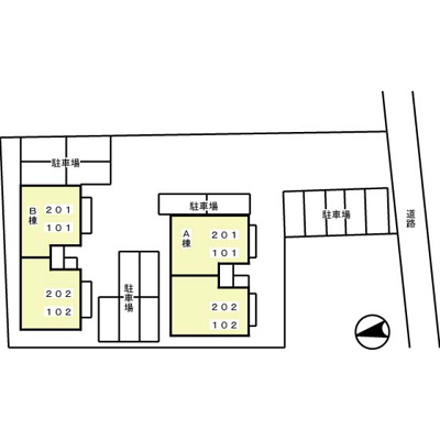 【区画図】 | プロミネンスヴィラ　Ａ