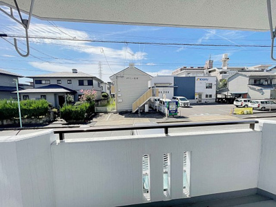 【バルコニー】 | 赤坪第2小菅ビル【名古屋市賃貸・ペット可】