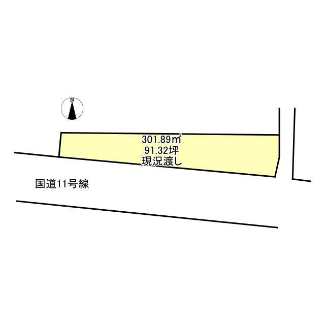 西条市小松町新屋敷甲452-1　売土地の土地図