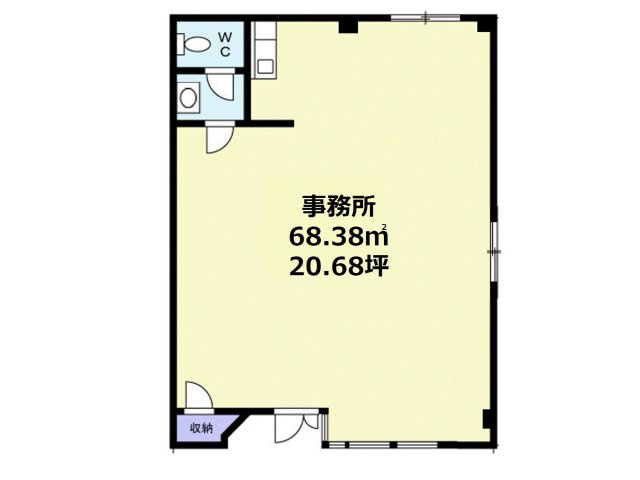 花畑3丁目事務所Dの間取り