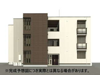 【外観】 | 建物外観パース正面