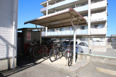 【その他共用部分】 | ハイツ南 | 駐輪場