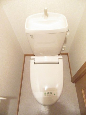 【トイレ】 | レジデンスひらお1ＫＯ | 落ち着いた色調のトイレです