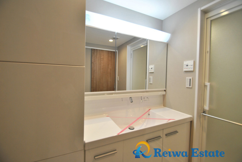 サーパス茅ヶ崎駅前の独立洗面台