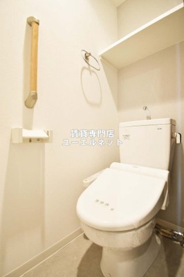 【トイレ】 | アリビオ江坂垂水町 | 清潔感のあるトイレ