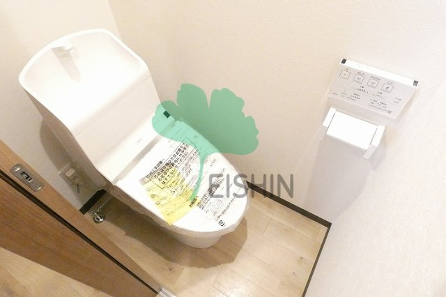 カッツェ筥松のトイレ|清潔感のあるトイレです。