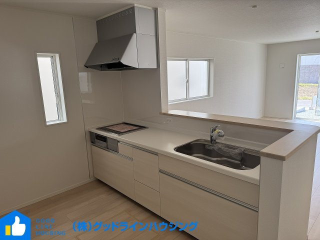 クレードルガーデン北条町横尾　第10　2号棟のキッチン|食洗器設置可能（OP）