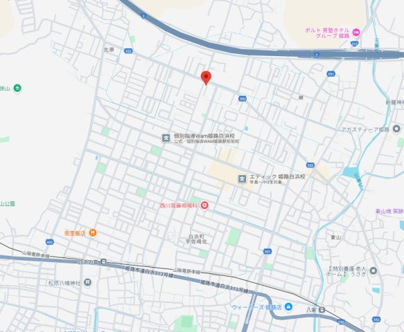 姫路市白浜町　中古戸建の地図