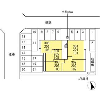 【区画図】 | フレッチェ・ボスコⅧ