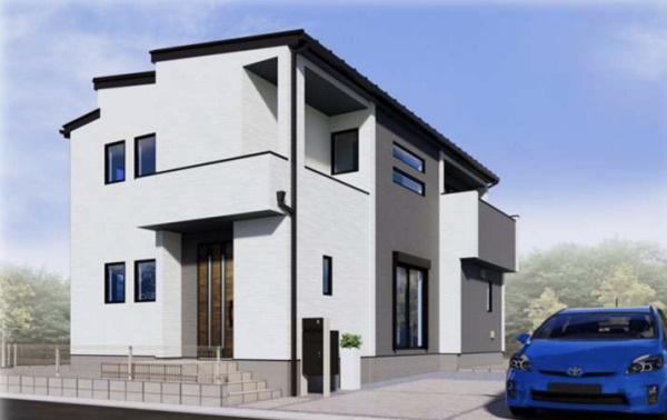 【外観パース】 | 羽生市南5丁目　新築戸建　全13棟　1号棟 | 1号棟