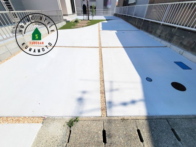 合志市幾久富第1-2棟（4号棟）の駐車場|駐車場になります。