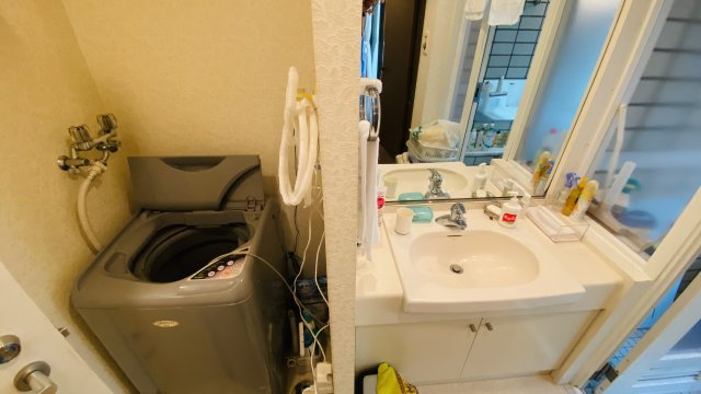 浅間ハイランドパーク プルミエールA棟1階 1LDKの洗面所