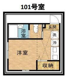 【間取り】 | ハーミットクラブハウス六角橋