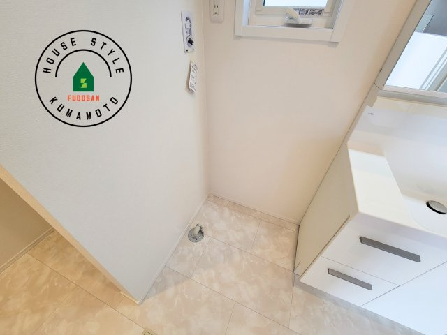 合志市幾久富第1-2棟（5号棟）のランドリースペース|ランドリースペースとなります。広々して有効的にご使用できます。 