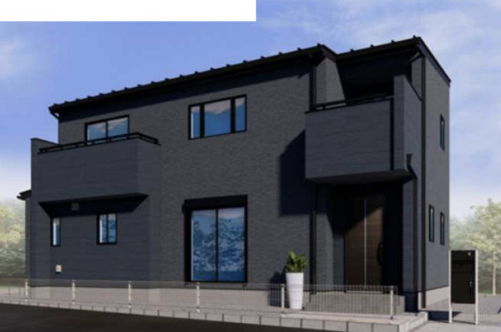 【外観パース】 | 羽生市藤井上組　新築戸建　全4棟　2号棟 | 2号棟