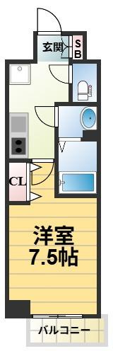 LUMINOUS鶴見の間取り