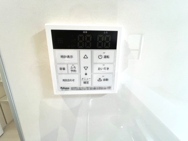 青梅市長淵３丁目　新築戸建全7棟の浴室|追い炊き機能付きでいつでも温かいお風呂に入れます｡